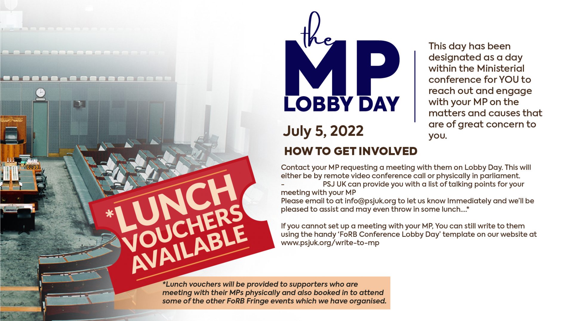 MP Lobby day